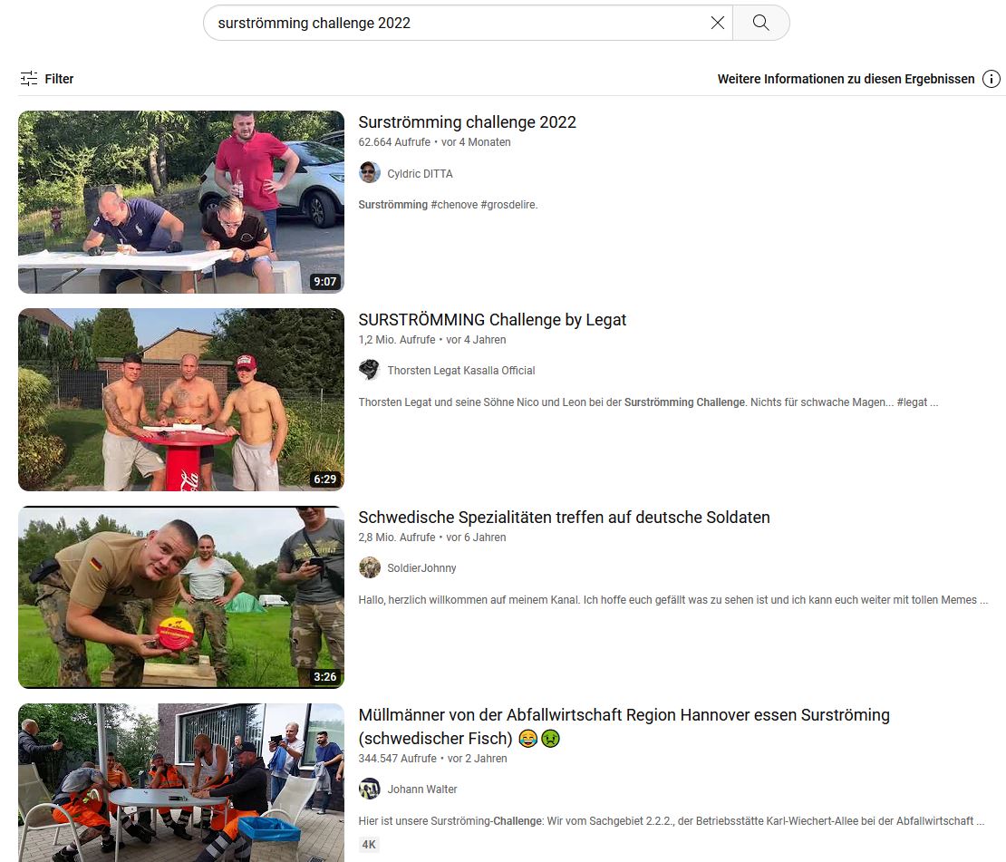 Surströmming Challange 2022